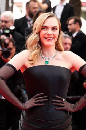 78eme Festival International du Film de Cannes Montée des marches du film La venue de lavenir 78th International Cannes Film Festival Red carpet for La venue de lavenir movie 444961 2025 05 22 France Delevingne, Cara  Copyright: xIvankaxVoisinx xStarfacex STAR_444961_020