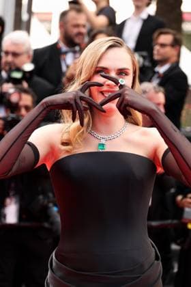 78eme Festival International du Film de Cannes Montée des marches du film La venue de lavenir 78th International Cannes Film Festival Red carpet for La venue de lavenir movie 444961 2025 05 22 France Delevingne, Cara  Copyright: xIvankaxVoisinx xStarfacex STAR_444961_022