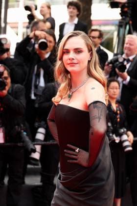 78eme Festival International du Film de Cannes Montée des marches du film La venue de lavenir 78th International Cannes Film Festival Red carpet for La venue de lavenir movie 444961 2025 05 22 France Delevingne, Cara  Copyright: xIvankaxVoisinx xStarfacex STAR_444961_023