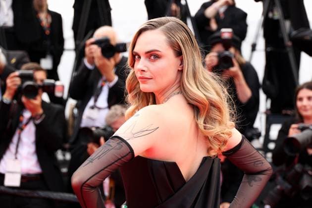 78eme Festival International du Film de Cannes Montée des marches du film La venue de lavenir 78th International Cannes Film Festival Red carpet for La venue de lavenir movie 444961 2025 05 22 France Delevingne, Cara  Copyright: xIvankaxVoisinx xStarfacex STAR_444961_024