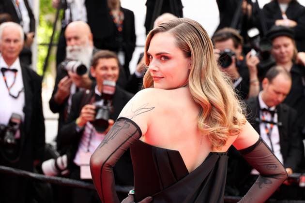 78eme Festival International du Film de Cannes Montée des marches du film La venue de lavenir 78th International Cannes Film Festival Red carpet for La venue de lavenir movie 444961 2025 05 22 France Delevingne, Cara  Copyright: xIvankaxVoisinx xStarfacex STAR_444961_026