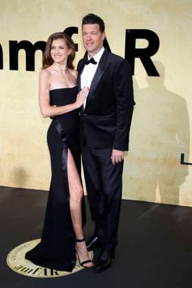 Sophia Schneiderhan and Michael Ballack at the 31 amfAR Gala Cannes as part of the Festival de Cannes 2025 78 Cannes International Film Festival at the HÃ tel du Cap Eden Roc Antibes, 22 05 2025 Foto:xD.xBedrosianx xFuturexImagex amfar_5542