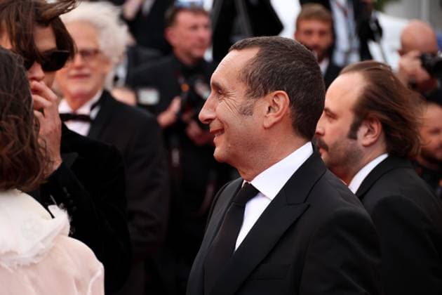 78eme Festival International du Film de Cannes Montée des marches du film La venue de lavenir 78th International Cannes Film Festival Red carpet for La venue de lavenir movie 444961 2025 05 22 France Soualem, Zinedine  Copyright: xIvankaxVoisinx xStarfacex STAR_444961_043