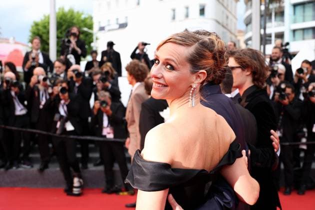 78eme Festival International du Film de Cannes Montée des marches du film La venue de lavenir 78th International Cannes Film Festival Red carpet for La venue de lavenir movie 444961 2025 05 22 France From France, Cécile  Copyright: xIvankaxVoisinx xStarfacex STAR_444961_048
