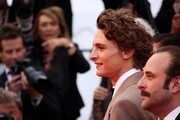 78eme Festival International du Film de Cannes Montée des marches du film La venue de lavenir 78th International Cannes Film Festival Red carpet for La venue de lavenir movie 444961 2025 05 22 France Schneider, Vassili  Copyright: xIvankaxVoisinx xStarfacex STAR_444961_049