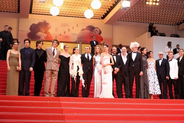 78eme Festival International du Film de Cannes Montée des marches du film La venue de lavenir 78th International Cannes Film Festival Red carpet for La venue de lavenir movie 444961 2025 05 22 France Soualem, Zinedine Pomme Schneider, Vassili De France, Cécile Kircher, Paul Hazanavicius, Raika Wapler, Abraham Piaton, Julia Lindon, Suzanne Macaigne, Vincent Klapisch, Cédric Amigorena, Santiago Giraudeau, Sara Cano, Cassandra Levy, Bruno Campagne, Valentin Copyright: xIvankaxVoisinx xStarfacex STAR_444961_055