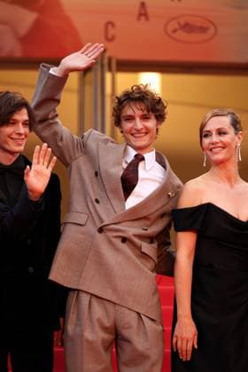 78eme Festival International du Film de Cannes Montée des marches du film La venue de lavenir 78th International Cannes Film Festival Red carpet for La venue de lavenir movie 444961 2025 05 22 France Schneider, Vassili De France, Cécile  Copyright: xIvankaxVoisinx xStarfacex STAR_444961_056