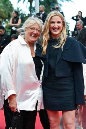 78eme Festival International du Film de Cannes Montée des marches du film La venue de lavenir 78th International Cannes Film Festival Red Carpet of La venue de lavenir movie Festival de Cannes 2025 red carpet La Venue de l Avenir Charlotte de Turckheim , Clara Piaton 444963 2025 05 22 Cannes France  Copyright: xLionelxGuericolas MPPx STAR_444963_113