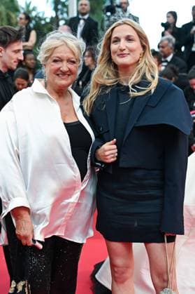78eme Festival International du Film de Cannes Montée des marches du film La venue de lavenir 78th International Cannes Film Festival Red Carpet of La venue de lavenir movie Festival de Cannes 2025 red carpet La Venue de l Avenir Charlotte de Turckheim , Clara Piaton 444963 2025 05 22 Cannes France  Copyright: xLionelxGuericolas MPPx STAR_444963_114