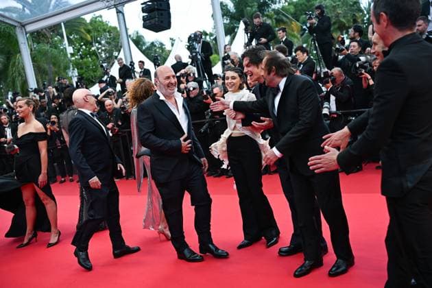 78eme Festival International du Film de Cannes Montée des marches du film La venue de lavenir 78th International Cannes Film Festival Red Carpet of La venue de lavenir movie Festival de Cannes 2025 red carpet La Venue de lAvenir 444963 2025 05 22 Cannes France  Copyright: xLionelxGuericolas MPPx STAR_444963_118