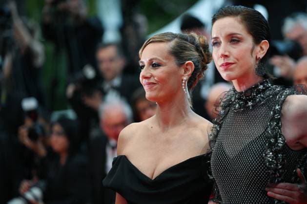 78eme Festival International du Film de Cannes Montée des marches du film La venue de lavenir 78th International Cannes Film Festival Red Carpet of La venue de lavenir movie Festival de Cannes 2025 red carpet La Venue de l Avenir Cecile de France , Sara Giraudeau 444963 2025 05 22 Cannes France  Copyright: xLionelxGuericolas MPPx STAR_444963_122
