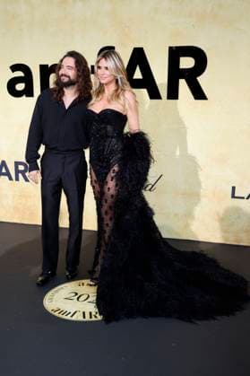 Tom Kaulitz with wife Heidi Klum at the 31 amfAR Gala Cannes as part of the Festival de Cannes 2025 78 Cannes International Film Festival at the HÃ tel du Cap Eden Roc Antibes, 22 05 2025 Foto:xD.xBedrosianx xFuturexImagex amfar_5529