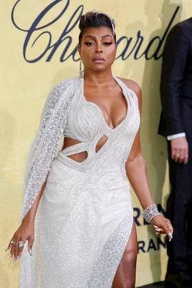 Taraji P Henson at the 31 amfAR Gala Cannes as part of the Festival de Cannes 2025 78 Cannes International Film Festival at the HÃ tel du Cap Eden Roc Antibes, 22 05 2025 Foto:xD.xBedrosianx xFuturexImagex amfar_5550