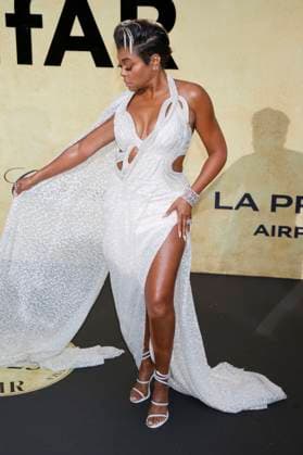Taraji P Henson at the 31 amfAR Gala Cannes as part of the Festival de Cannes 2025 78 Cannes International Film Festival at the HÃ tel du Cap Eden Roc Antibes, 22 05 2025 Foto:xD.xBedrosianx xFuturexImagex amfar_5555