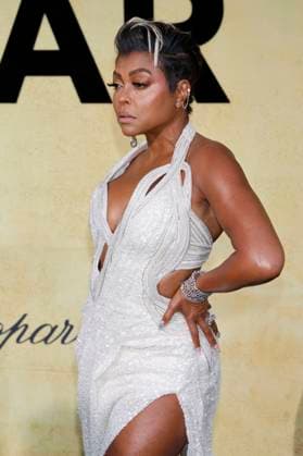 Taraji P Henson at the 31 amfAR Gala Cannes as part of the Festival de Cannes 2025 78 Cannes International Film Festival at the HÃ tel du Cap Eden Roc Antibes, 22 05 2025 Foto:xD.xBedrosianx xFuturexImagex amfar_5557