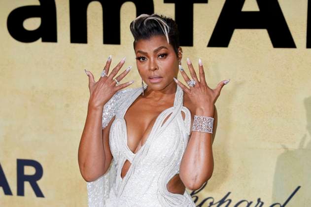 Taraji P Henson at the 31 amfAR Gala Cannes as part of the Festival de Cannes 2025 78 Cannes International Film Festival at the HÃ tel du Cap Eden Roc Antibes, 22 05 2025 Foto:xD.xBedrosianx xFuturexImagex amfar_5566
