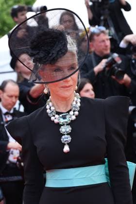 78eme Festival International du Film de Cannes Montée des marches du film La venue de lavenir 78th Cannes Film Festival Red carpet of the film La venue de lavenir Helen Mirren 444965 2025 05 22 Cannes France  Copyright: xIsabellexVautierx xStarfacex STAR_444965_018