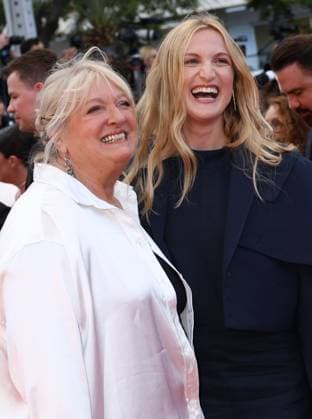 78eme Festival International du Film de Cannes Montée des marches du film La venue de lavenir 78th Cannes Film Festival Red carpet of the film La venue de lavenir Charlotte de Turckheim and her daughter Johanna Piaton 444965 2025 05 22 Cannes France  Copyright: xIsabellexVautierx xStarfacex STAR_444965_060
