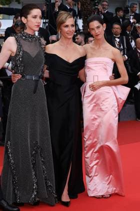 78eme Festival International du Film de Cannes Montée des marches du film La venue de lavenir 78th Cannes Film Festival Red carpet of the film La venue de lavenir Sara Giraudeau, Cecile de France and Suzanne Lindon 444965 2025 05 22 Cannes France  Copyright: xIsabellexVautierx xStarfacex STAR_444965_099