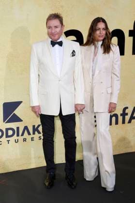 Simon Le Bon with wife Yasmin Le Bon at the 31 amfAR Gala Cannes as part of the Festival de Cannes 2025 78 Cannes International Film Festival at the Hôtel du Cap Eden Roc Antibes, 22 05 2025 Foto:xD.xBedrosianx xFuturexImagex amfar_5576