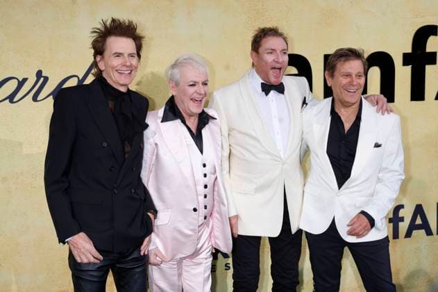 John Taylor, Nick Rhodes, Simon Le Bon and Roger Taylor of Duran Duran at the 31 amfAR Gala Cannes as part of the Festival de Cannes 2025 78 Cannes International Film Festival at the Hôtel du Cap Eden Roc Antibes, 22 05 2025 Foto:xD.xBedrosianx xFuturexImagex amfar_5586