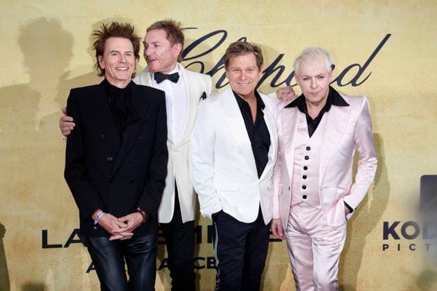 John Taylor, Nick Rhodes, Simon Le Bon and Roger Taylor of Duran Duran at the 31 amfAR Gala Cannes as part of the Festival de Cannes 2025 78 Cannes International Film Festival at the Hôtel du Cap Eden Roc Antibes, 22 05 2025 Foto:xD.xBedrosianx xFuturexImagex amfar_5587