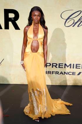 Leomie Anderson at the 31 amfAR Gala Cannes as part of the Festival de Cannes 2025 78 Cannes International Film Festival at the Hôtel du Cap Eden Roc Antibes, 22 05 2025 Foto:xD.xBedrosianx xFuturexImagex amfar_5602