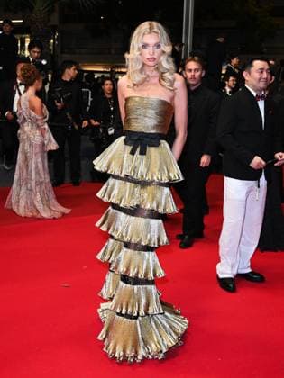 Internationale Filmfestspiele von Cannes 2025, Die schönsten Looks Internationale Filmfestspiele von Cannes, Kuang Ye Shi Dai - Resurrection Premiere Cannes, 78th Cannes Film Festival 2025 - Evening 10, Red Carpet Resurrection (Resurrection) . Cannes, 78th Cannes Film Festival 2025 - Evening 10, Red Carpet Resurrection (Resurrection) . In the photo Elsa Hosk Cannes  Copyright: xIPA ABACAx