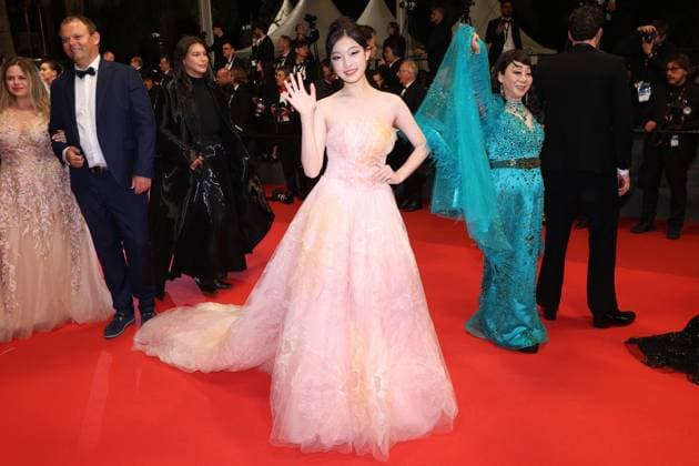 Internationale Filmfestspiele von Cannes, Kuang Ye Shi Dai - Resurrection Premiere Cannes - Resurrection Screening JD Kim Yuna attend the red carpet and screening of Resurrection in Cannes, France, on May 22, 2025, as part of the Cannes Film Festival. Photo by Jerome Domine ABACAPRESS.COM Cannes France  Copyright: xDominexJerome ABACAx