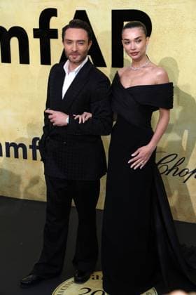 amfAR Gala Cannes 2025 Ed Westwick and Amy Jackson at the amfAR Gala Cannes 2025 presented by Chopard at Hotel du Cap-Eden-Roc on May 22, 2025 in Cap d Antibes, France. CAP GOL GOL Cap d Antibes CÃ te d Azur France Copyright: xRickxGold CapitalxPicturesx