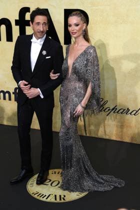 amfAR Gala Cannes 2025 Adrien Brody and Georgina Chapman at the amfAR Gala Cannes 2025 presented by Chopard at Hotel du Cap-Eden-Roc on May 22, 2025 in Cap d Antibes, France. CAP GOL GOL Cap d Antibes CÃ te d Azur France Copyright: xRickxGold CapitalxPicturesx