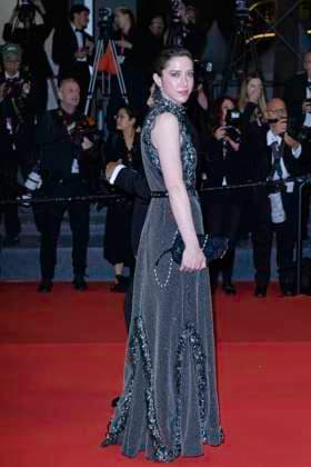 Cannes Colours Of Time Red Carpet NG Sara Giraudeau leaving the ‘La Venue De L avenir (Colours Of Time)’ Screening and Red Carpet at Palais Des Festivals in Cannes, France on May 22 2025 as part of the 78th Cannes Film Festival. Photo by Nicolas Genin ABACAPRESS.COM Cannes France  Copyright: xGeninxNicolas ABACAx