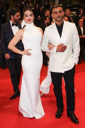 Internationale Filmfestspiele von Cannes, Kuang Ye Shi Dai - Resurrection Premiere J Montée des marches du film Résurrection lors du 78ème Festival International du Film de Cannes Camélia Jordana, Sofiane Zermani Montée des marches du film Résurrection lors du 78ème Festival International du Film de Cannes, au Palais des Festivals à Cannes Le 22 mai 2025 Jacovides Moreau Bestimage Red carpet for the movie Resurrection during the 78th Cannes International Film Festival at the Palais des Festivals in Cannes, France On may 22th 2025 Cannes France  Copyright: xJACOVIDES-MOREAUx xBESTIMAGExJACOVIDES-MOREAUx xBESTIMAGEx