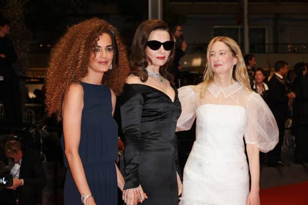 Internationale Filmfestspiele von Cannes, Kuang Ye Shi Dai - Resurrection Premiere Resurrection (RÃ surrection) Red Carpet at the 78th Annual Cannes Film Festival Alba Rohrwacher, Juliette Binoche and LeÃ¯la Slimani - Resurrection (RÃ surrection) Red Carpet at the 78th Annual Cannes Film Festival in Cannes, France on May 22, 2025.  Copyright: x Chassery+Courdjix