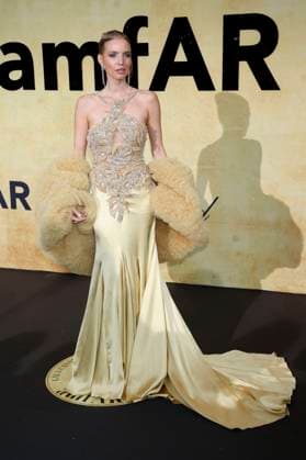 Leonie Hanne at the 31 amfAR Gala Cannes as part of the Festival de Cannes 2025 78 Cannes International Film Festival at the Hôtel du Cap Eden Roc Antibes, 22 05 2025 Foto:xD.xBedrosianx xFuturexImagex amfar_5611