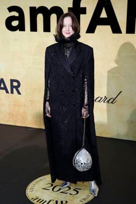 Andrea Riseborough at the 31 amfAR Gala Cannes as part of the Festival de Cannes 2025 78 Cannes International Film Festival at the HÃ tel du Cap Eden Roc Antibes, 22 05 2025 Foto:xD.xBedrosianx xFuturexImagex amfar_5622