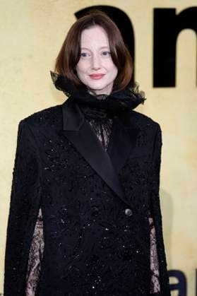 Andrea Riseborough at the 31 amfAR Gala Cannes as part of the Festival de Cannes 2025 78 Cannes International Film Festival at the HÃ tel du Cap Eden Roc Antibes, 22 05 2025 Foto:xD.xBedrosianx xFuturexImagex amfar_5625