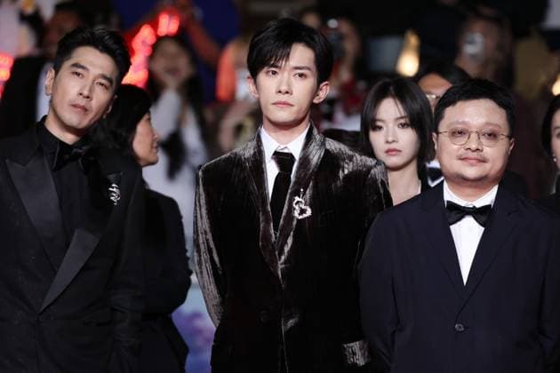 Internationale Filmfestspiele von Cannes, Kuang Ye Shi Dai - Resurrection Premiere Resurrection (RÃ surrection) Red Carpet at the 78th Annual Cannes Film Festival Jackson Yee and Gan Bi - Resurrection (RÃ surrection) Red Carpet at the 78th Annual Cannes Film Festival in Cannes, France on May 22, 2025.  Copyright: x Chassery+Courdjix