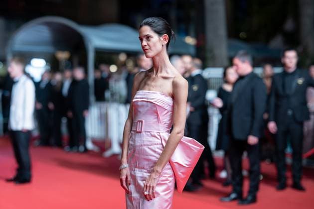 78eme Festival International du Film de Cannes Redescente des marches du film La venue de lavenir 78th International Cannes Film Festival Red carpet for La venue de lavenir movie 444966 2025 05 22 France Lindon, Suzanne  Copyright: xEstellexCarlierx xStarfacex STAR_444966_003