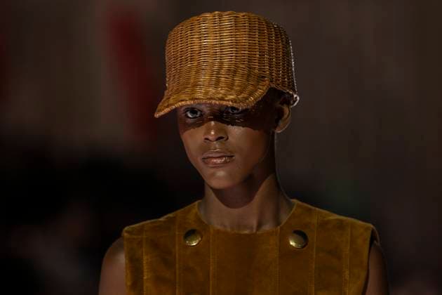 Louis Vuitton Cruise 2026 Runway - Avignon A model walks the runway during the Louis Vuitton Cruise 2026 fashion show at Palais des Papes ( Palace of the Popes ), in Avignon, France on May 22, 2025. Photo by Eliot Blondet ABACAPRESS.COM Avignon France France  Copyright: xBlondetxEliot ABACAx
