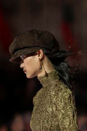 Louis Vuitton Cruise 2026 Runway - Avignon A model walks the runway during the Louis Vuitton Cruise 2026 fashion show at Palais des Papes ( Palace of the Popes ), in Avignon, France on May 22, 2025. Photo by Eliot Blondet ABACAPRESS.COM Avignon France France  Copyright: xBlondetxEliot ABACAx