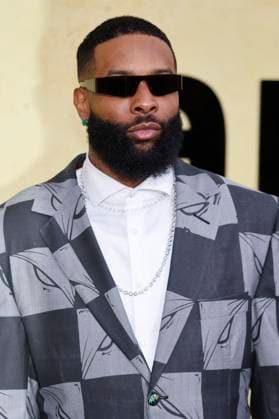 Odell Beckham Jr at the 31 amfAR Gala Cannes as part of the Festival de Cannes 2025 78 Cannes International Film Festival at the HÃ tel du Cap Eden Roc Antibes, 22 05 2025 Foto:xD.xBedrosianx xFuturexImagex amfar_5659