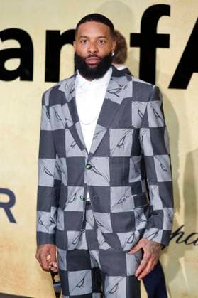 Odell Beckham Jr at the 31 amfAR Gala Cannes as part of the Festival de Cannes 2025 78 Cannes International Film Festival at the HÃ tel du Cap Eden Roc Antibes, 22 05 2025 Foto:xD.xBedrosianx xFuturexImagex amfar_5660
