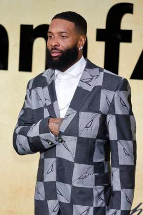 Odell Beckham Jr at the 31 amfAR Gala Cannes as part of the Festival de Cannes 2025 78 Cannes International Film Festival at the HÃ tel du Cap Eden Roc Antibes, 22 05 2025 Foto:xD.xBedrosianx xFuturexImagex amfar_5662