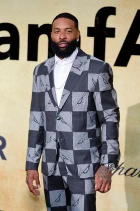 Odell Beckham Jr at the 31 amfAR Gala Cannes as part of the Festival de Cannes 2025 78 Cannes International Film Festival at the HÃ tel du Cap Eden Roc Antibes, 22 05 2025 Foto:xD.xBedrosianx xFuturexImagex amfar_5665