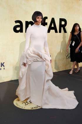 at the 31 amfAR Gala Cannes as part of the Festival de Cannes 2025 78 Cannes International Film Festival at the HÃ tel du Cap Eden Roc Antibes, 22 05 2025 Foto:xD.xBedrosianx xFuturexImagex amfar_5677