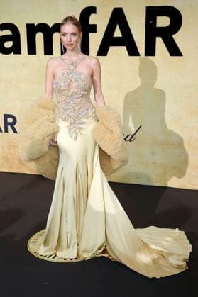 Leonie Hanne at the 31 amfAR Gala Cannes as part of the Festival de Cannes 2025 78 Cannes International Film Festival at the Hôtel du Cap Eden Roc Antibes, 22 05 2025 Foto:xD.xBedrosianx xFuturexImagex amfar_5692