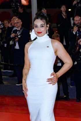 Internationale Filmfestspiele von Cannes, Kuang Ye Shi Dai - Resurrection Premiere Cannes Resurrection Red Carpet NG Short Films Jury Member Camélia Jordana attending the ‘‘Resurrection (Résurrection)’ Screening and Red Carpet at Palais Des Festivals in Cannes, France on May 23 2025 as part of the 78th Cannes Film Festival. Photo by Nicolas Genin ABACAPRESS.COM Cannes France  Copyright: xGeninxNicolas ABACAx