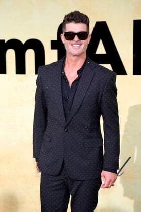 Robin Thicke at the 31 amfAR Gala Cannes as part of the Festival de Cannes 2025 78 Cannes International Film Festival at the Hôtel du Cap Eden Roc Antibes, 22 05 2025 Foto:xD.xBedrosianx xFuturexImagex amfar_5724