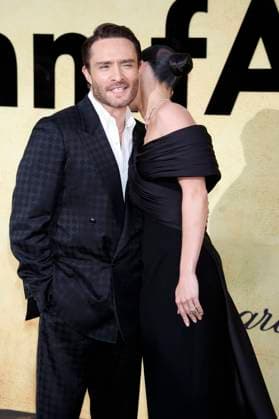 Ed Westwick with wife Amy Jackson at the 31 amfAR Gala Cannes as part of the Festival de Cannes 2025 78 Cannes International Film Festival at the HÃ tel du Cap Eden Roc Antibes, 22 05 2025 Foto:xD.xBedrosianx xFuturexImagex amfar_5731